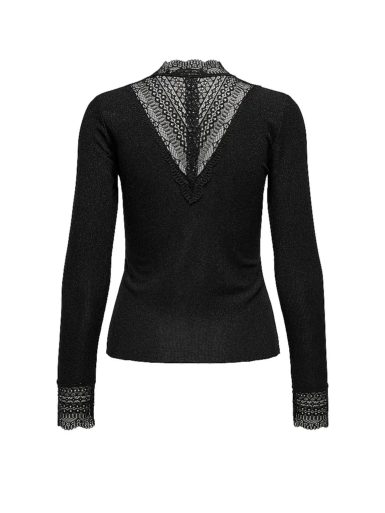 ONLY | Langarmshirt ONLTILDE | schwarz