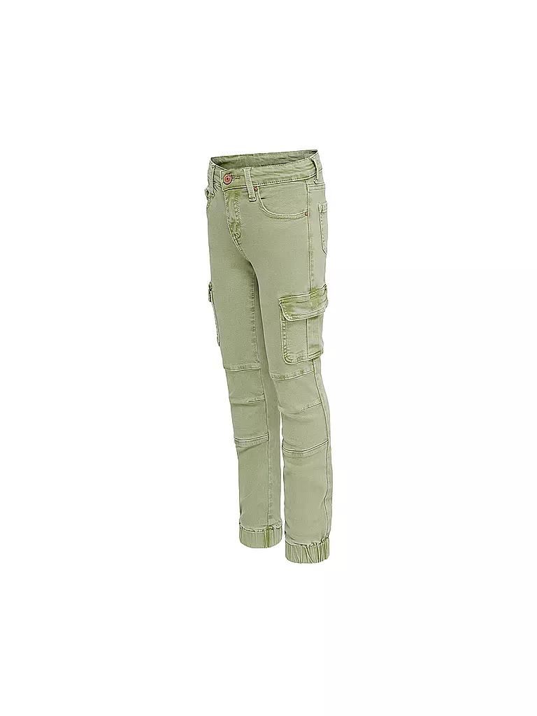 ONLY | Mädchen Cargohose KOGMISSOURI  | olive