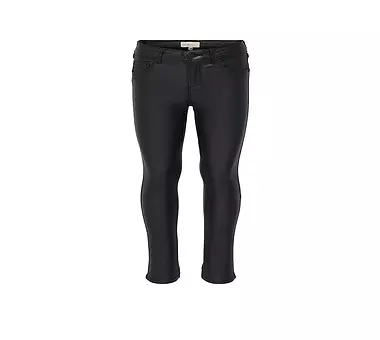 Jeans in lederoptik Outlet
