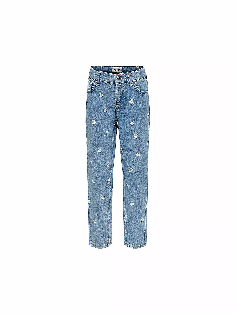 ONLY | Mädchen Jeans Mom Fit Daisy  | blau