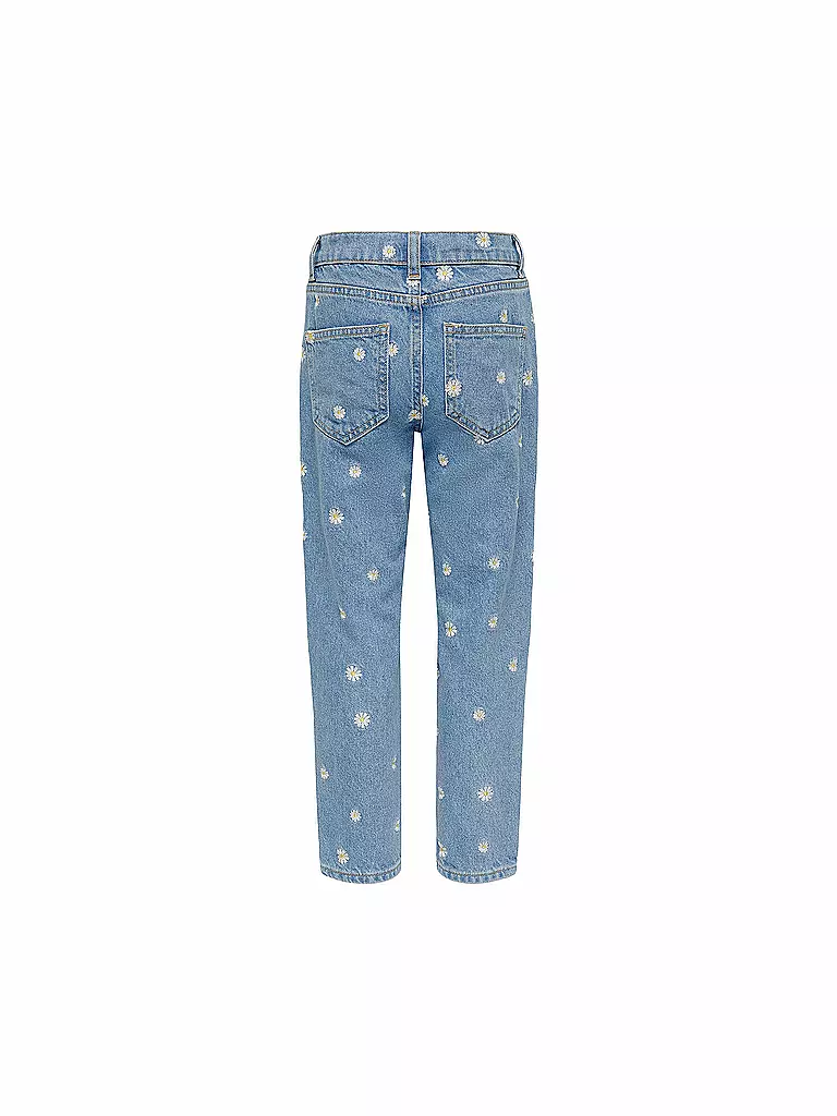 ONLY | Mädchen Jeans Mom Fit Daisy  | blau