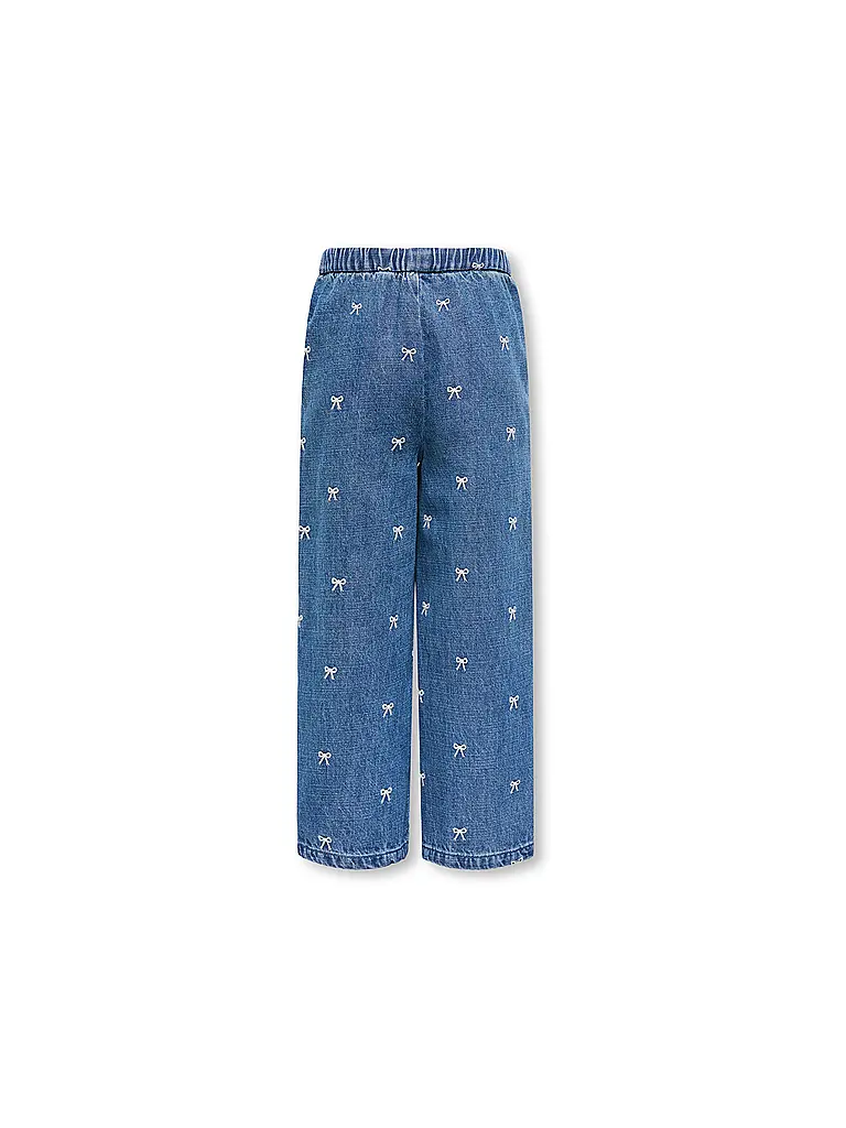 ONLY | Mädchen Jeans Wide Fit KMGPIERCE | blau
