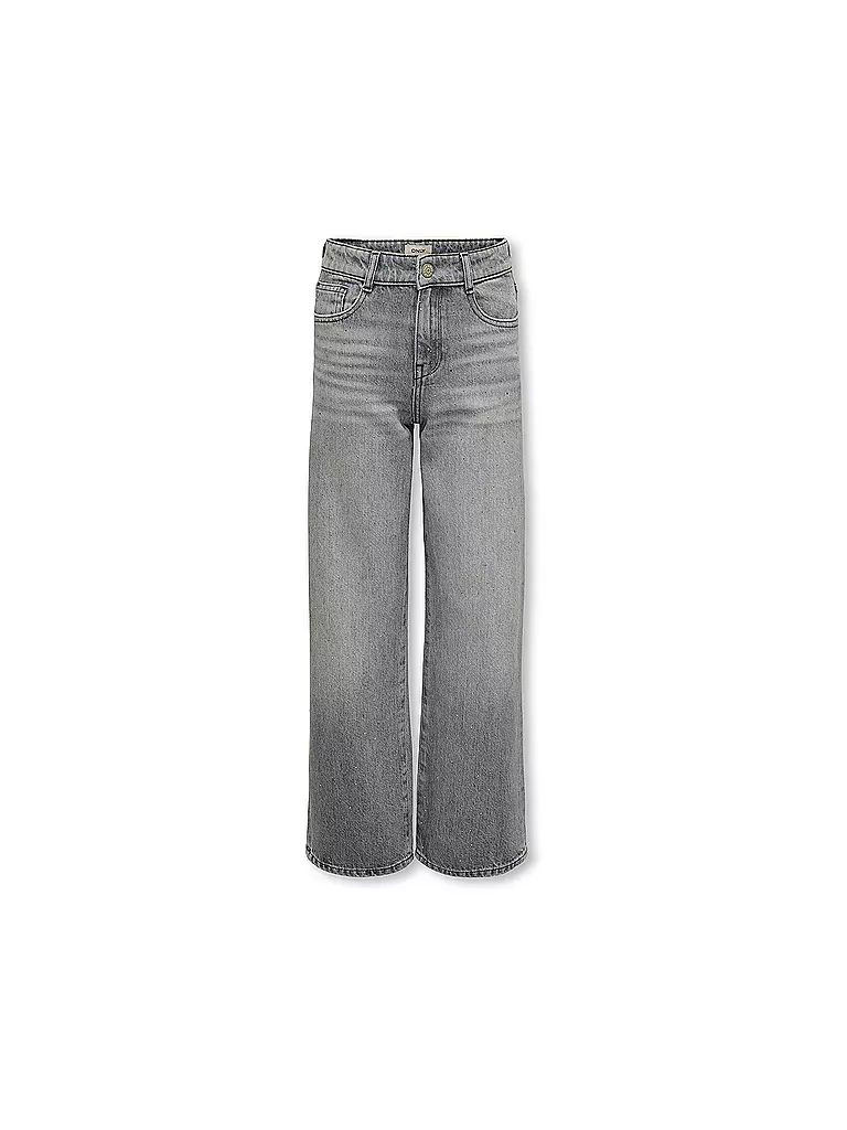 ONLY | Mädchen Jeans Wide Fit KOGCOBAIN  | grau