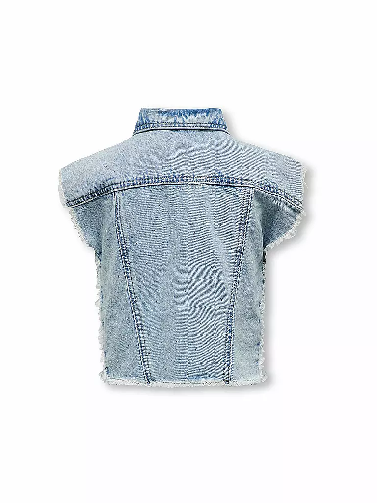 ONLY | Mädchen Jeansgilet KOGCOBAIN | hellblau