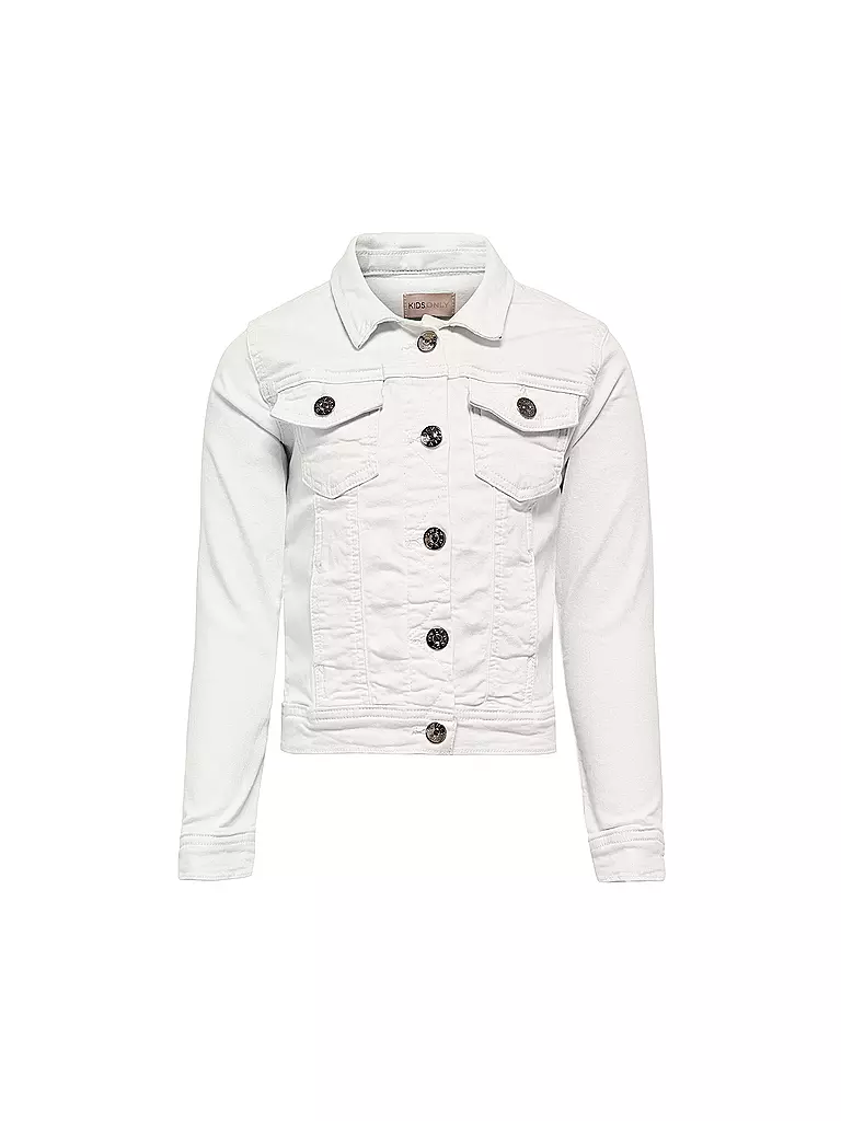 ONLY | Mädchen Jeansjacke KOGAMAZING  | weiss