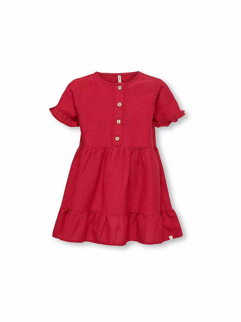 ONLY | Mädchen Kleid KMGTRINNY  | rot