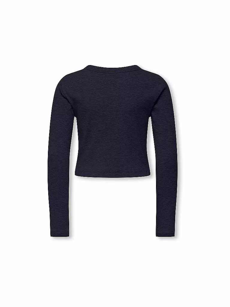 ONLY | Mädchen Langarmshirt KOGBINA | dunkelrot