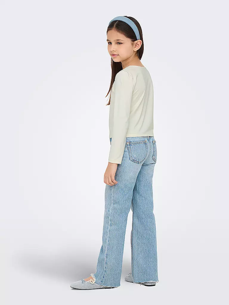 ONLY | Mädchen Langarmshirt KOGEA | weiss