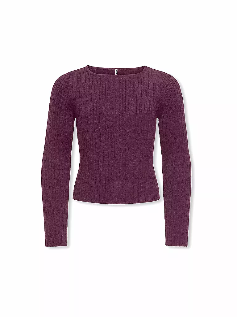 ONLY | Mädchen Langarmshirt KOGIBI | dunkelrot