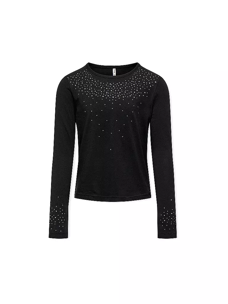 ONLY | Mädchen Langarmshirt KOGSILLE | schwarz