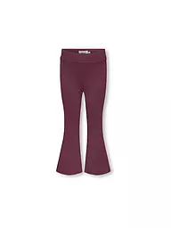 ONLY | Mädchen Leggings KMGPAIGE LIFE | dunkelrot