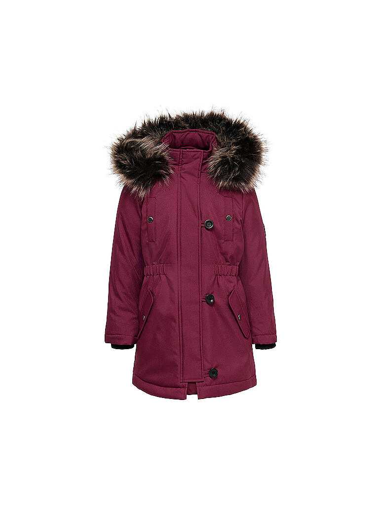 ONLY | Mädchen Parka KONIRIS  | rot