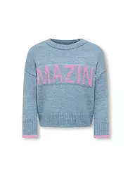 ONLY | Mädchen Pullover KMGAMOUR  | hellblau