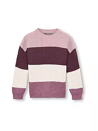 ONLY | Mädchen Pullover KMGSANDY  | dunkelrot