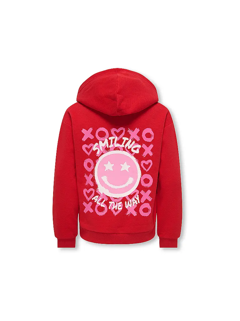 ONLY | Mädchen Sweater KOGMARISA | dunkelrot