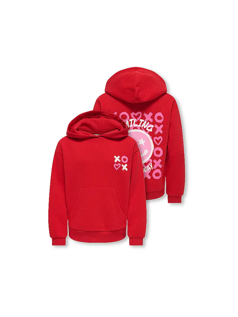 ONLY | Mädchen Sweater KOGMARISA | dunkelrot