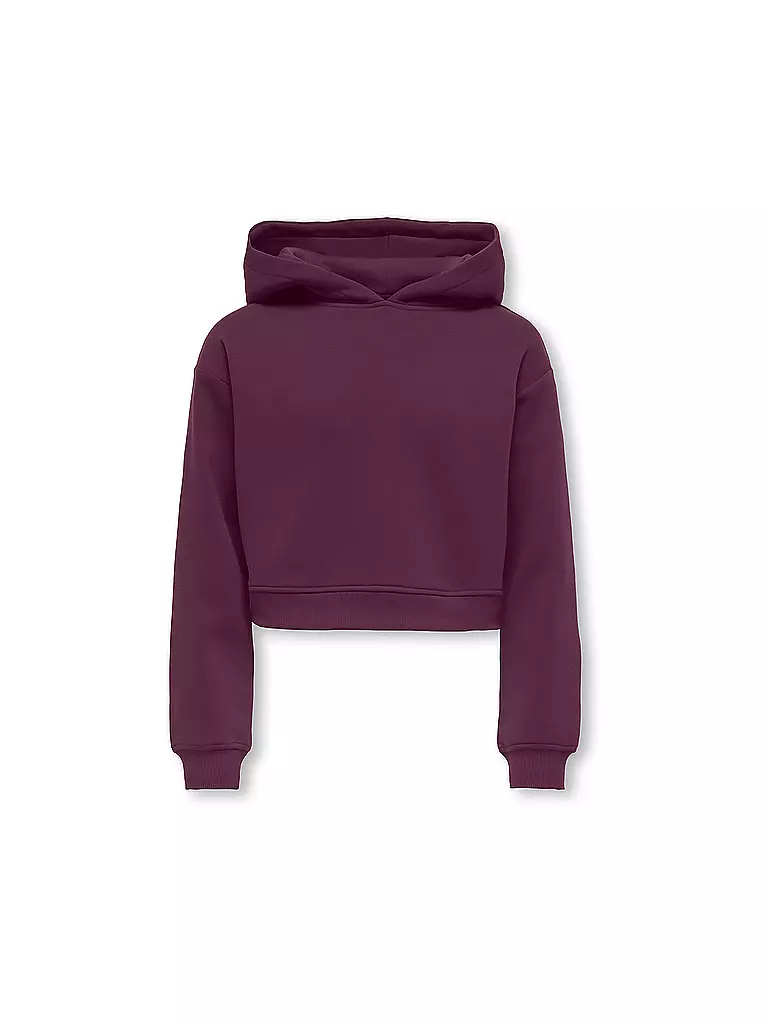 ONLY | Mädchen Sweater KOGSWEAT LIFE | dunkelrot