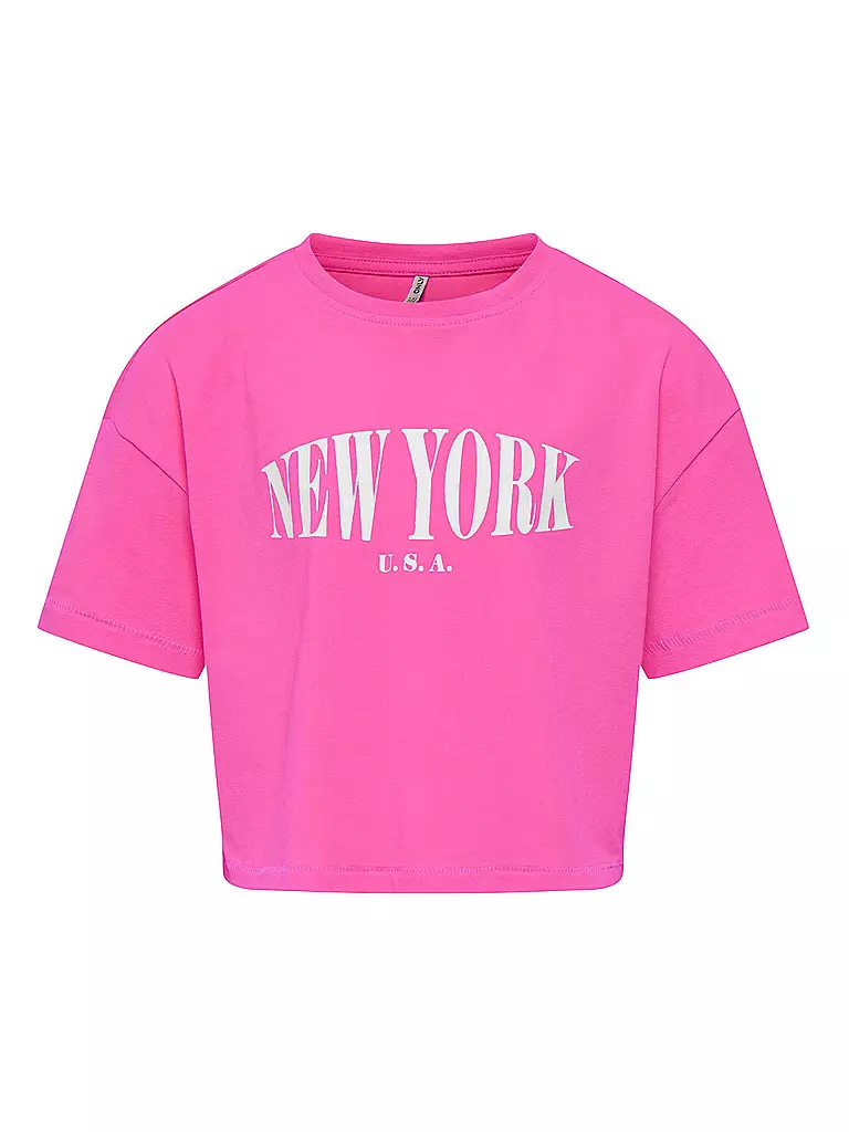 ONLY | Mädchen T-Shirt Cropped Fit KOGOLIVIA | pink