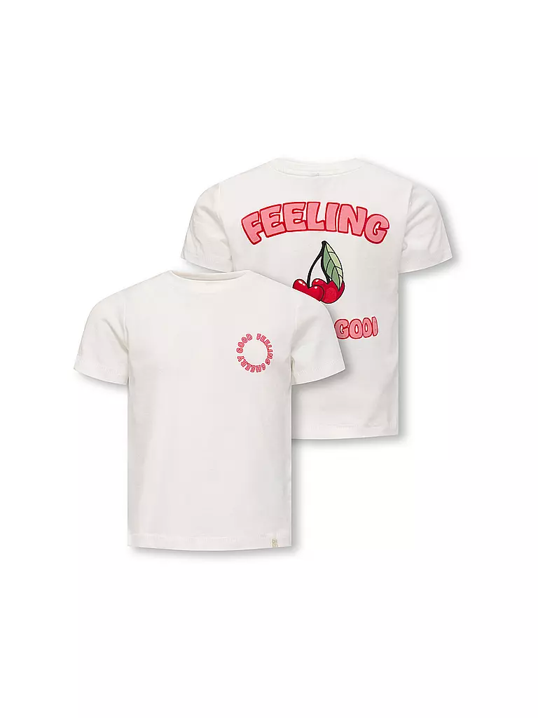 ONLY | Mädchen T-Shirt KMGCANDY | weiss