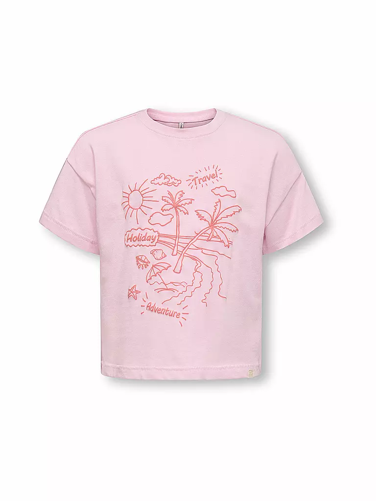 ONLY | Mädchen T-Shirt KMGVACAY | rosa