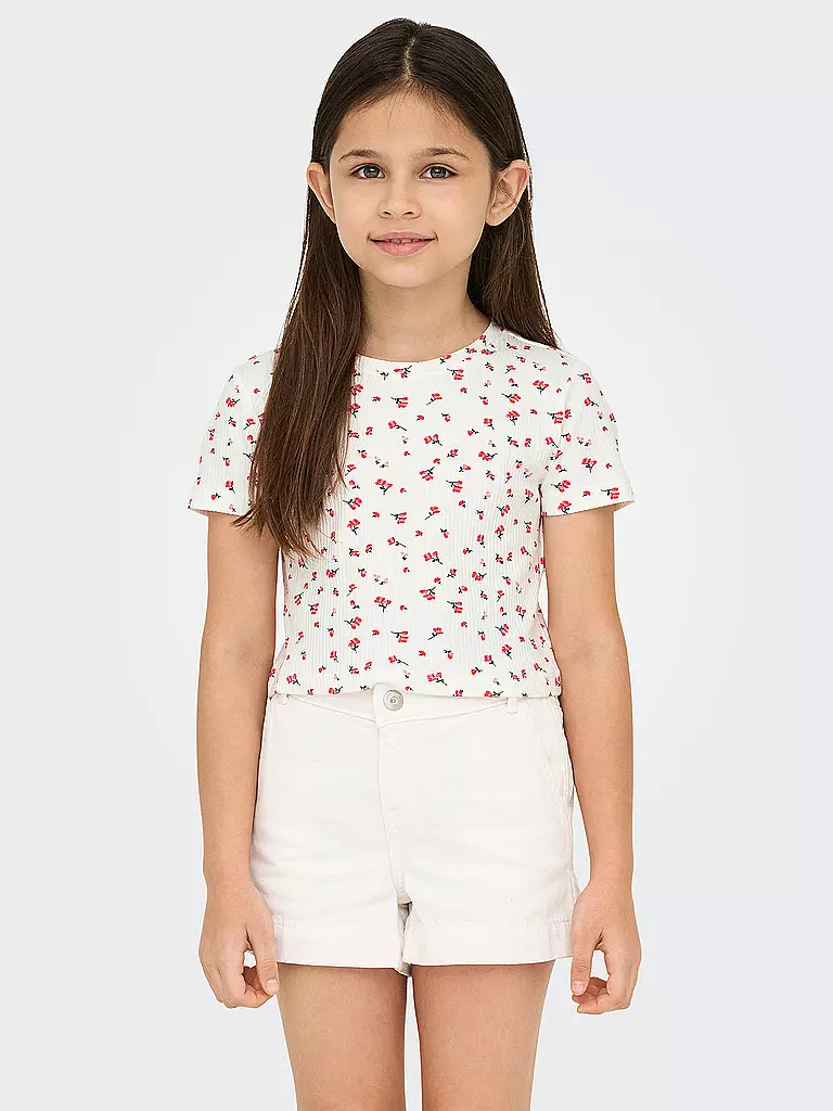 ONLY | Mädchen T-Shirt KOGBELLA | rot