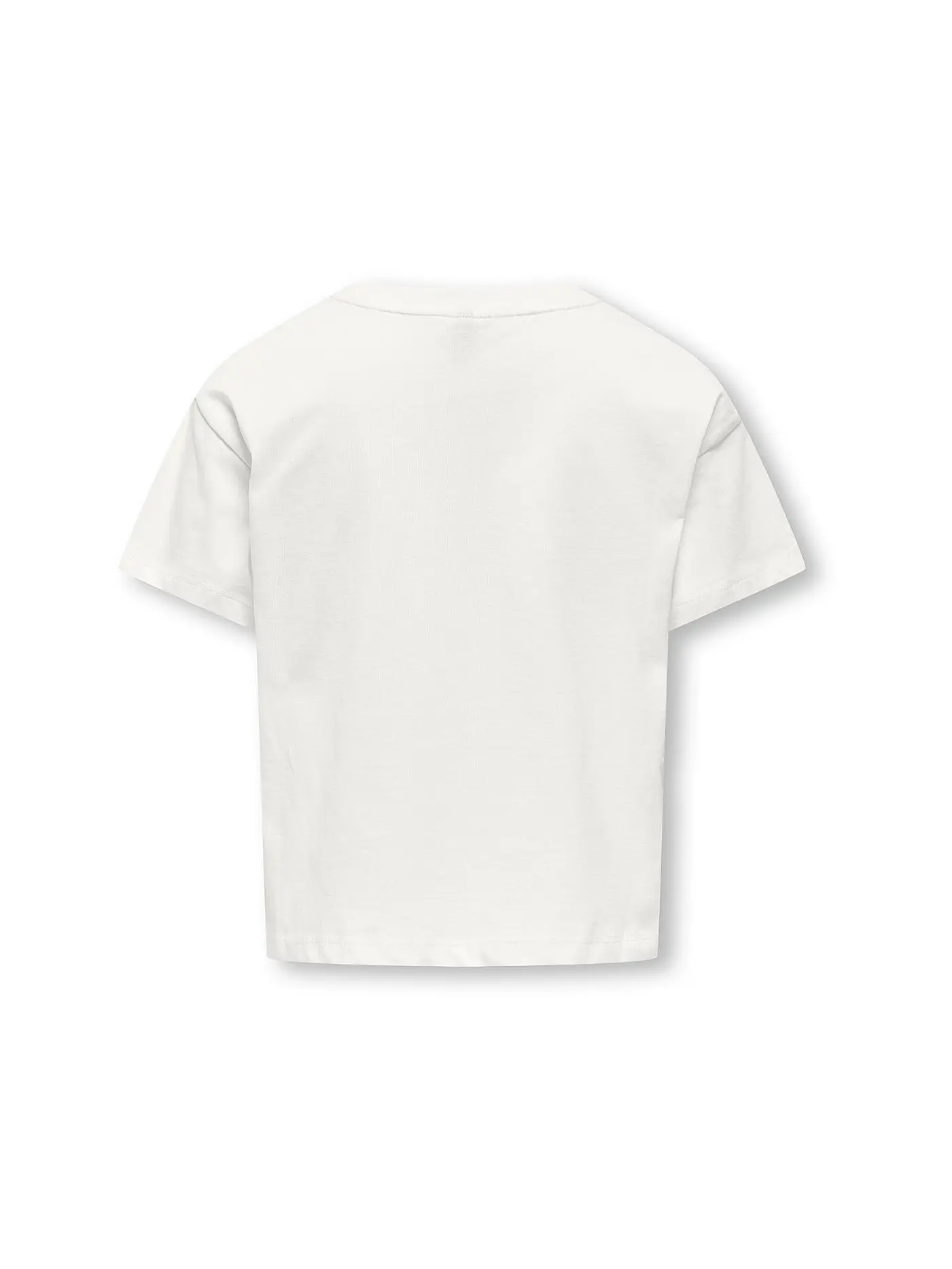 ONLY | Mädchen T-Shirt KOGMAIKEN LIFE CROPHEART | weiss