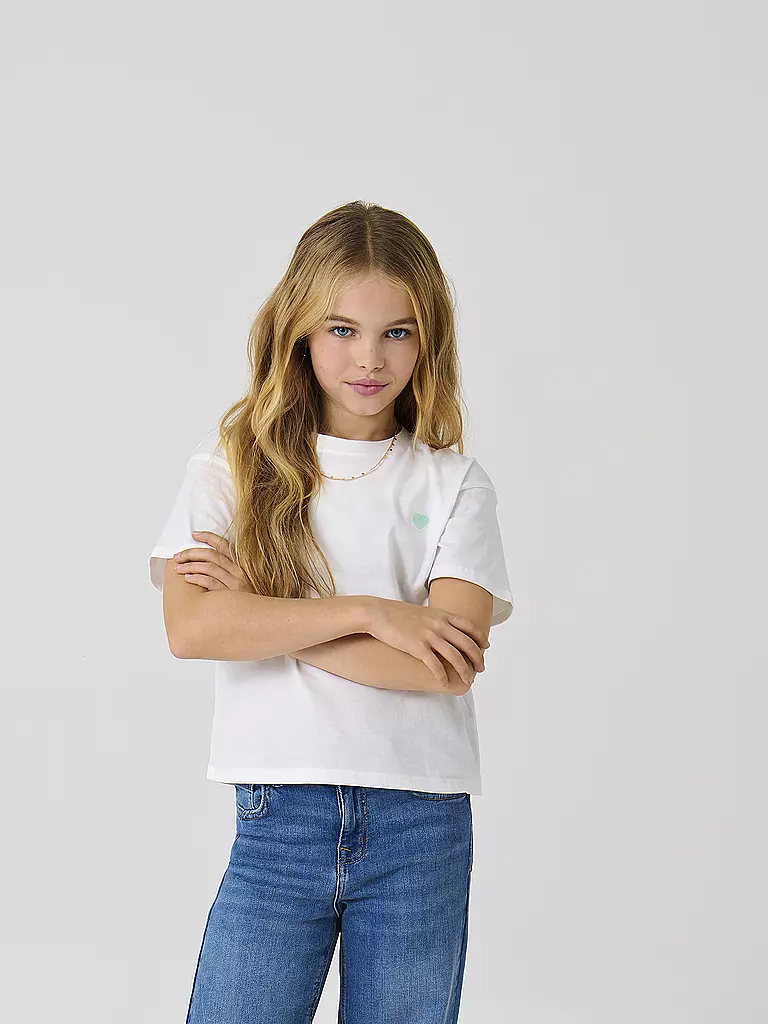 ONLY | Mädchen T-Shirt KOGMAIKEN LIFE | weiss