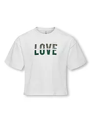 ONLY | Mädchen T-Shirt KOGTANYA | weiss