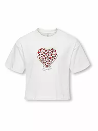 ONLY | Mädchen T-Shirt KOGTANYA | weiss
