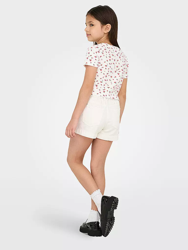ONLY | Mädchen T-Shirt | weiss