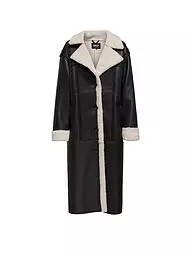 ONLY | Mantel in Shearling Optik ONLVIVA  | schwarz