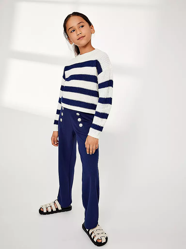 Coole Outfits Für 12 Jährige Mädchen Winter ONLY Mädchen Pullover KOGKAROL weiss