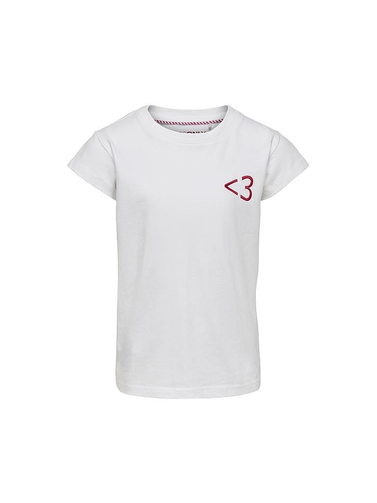ONLY Mädchen TShirt weiß