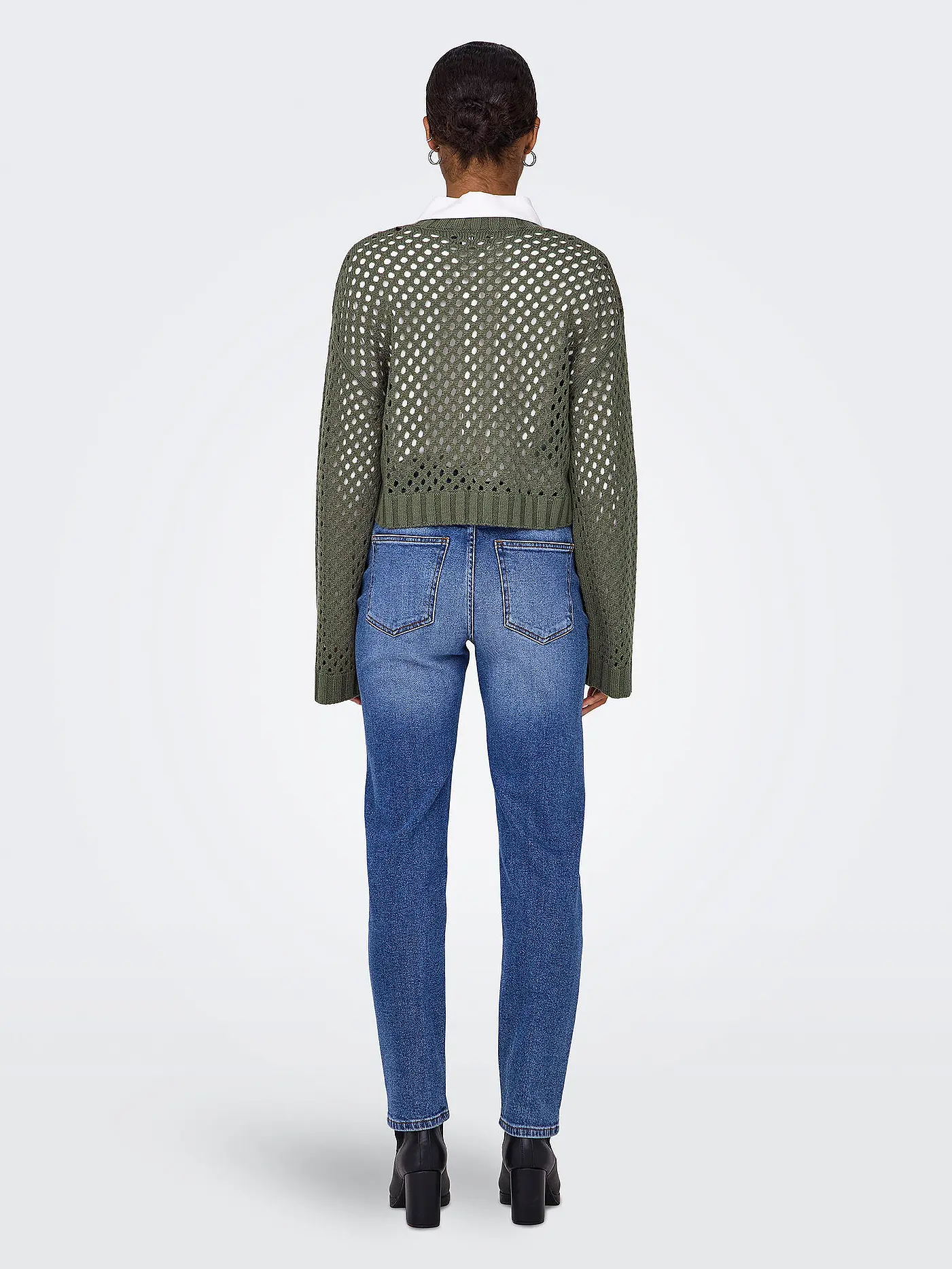 ONLY | Pullover Cropped Fit ONLSMILLA | olive