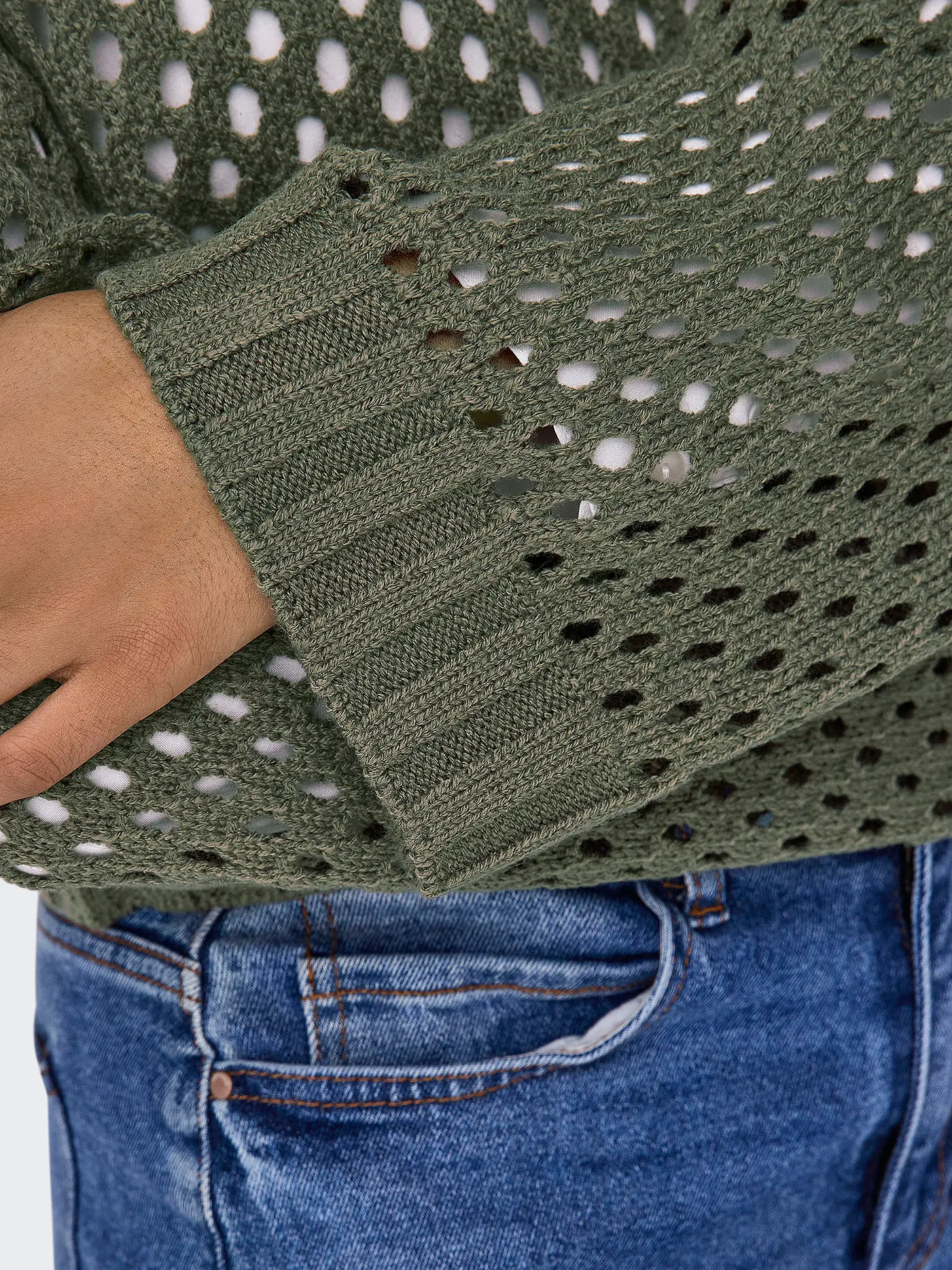 ONLY | Pullover Cropped Fit ONLSMILLA | olive