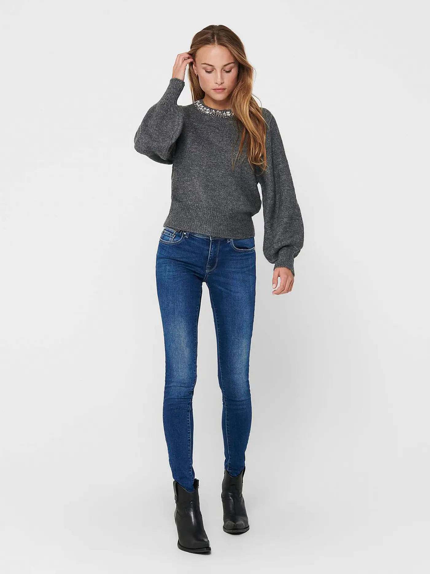 ONLY | Pullover ONLELSA  | grau