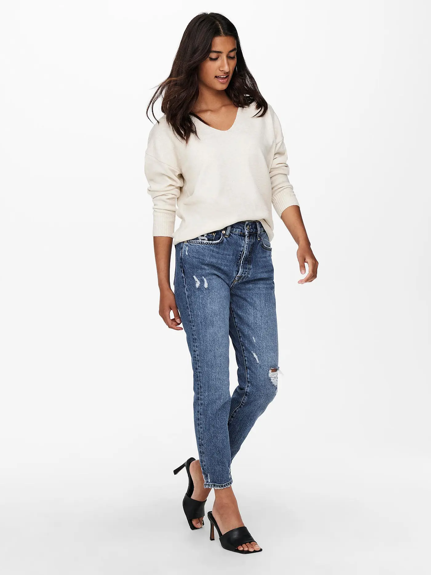 ONLY | Pullover ONLRICA  | creme