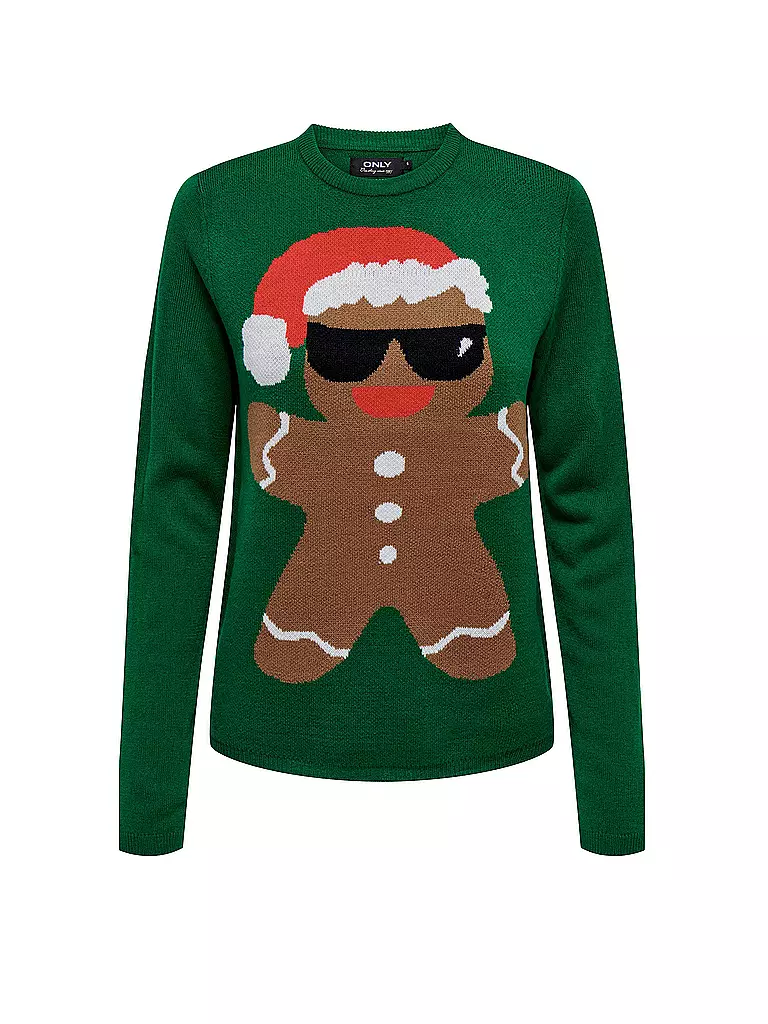 ONLY | Pullover ONLXMAS | dunkelgrün