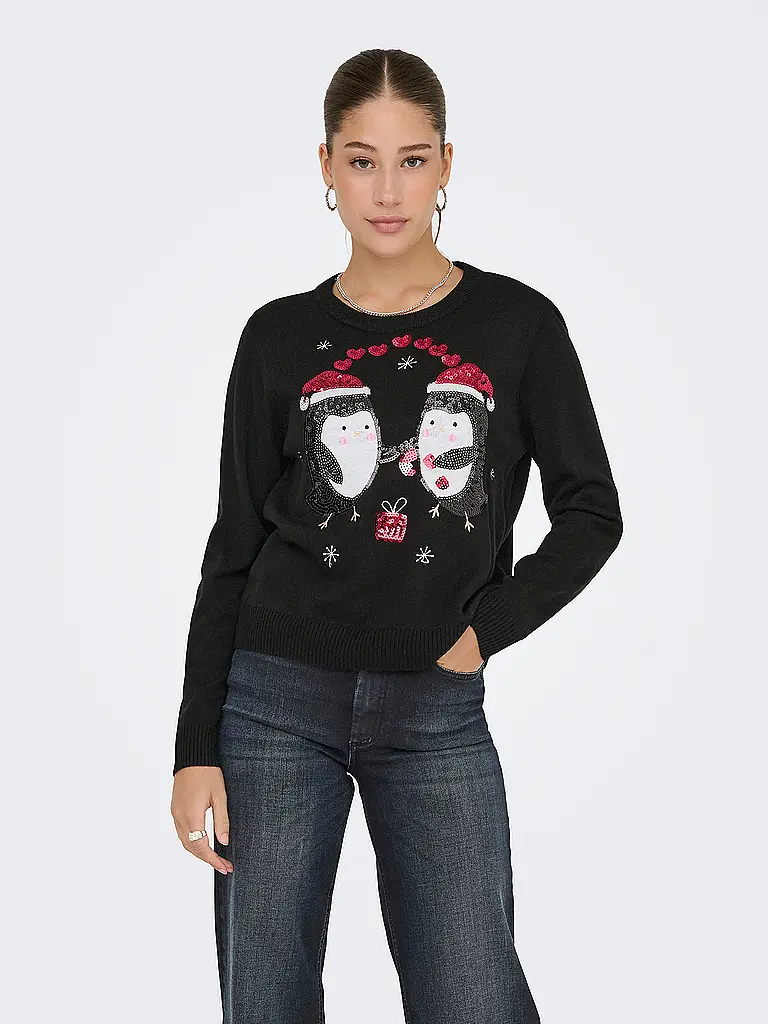 ONLY | Pullover ONLXMAS | schwarz