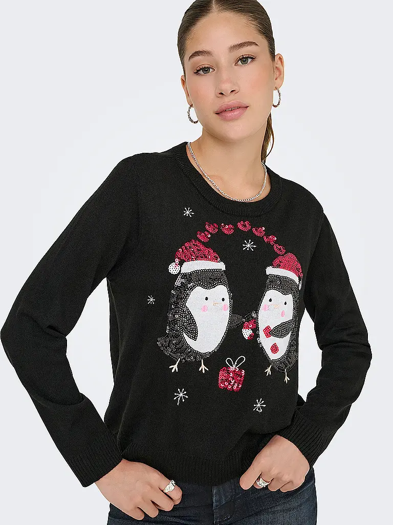 ONLY | Pullover ONLXMAS | schwarz