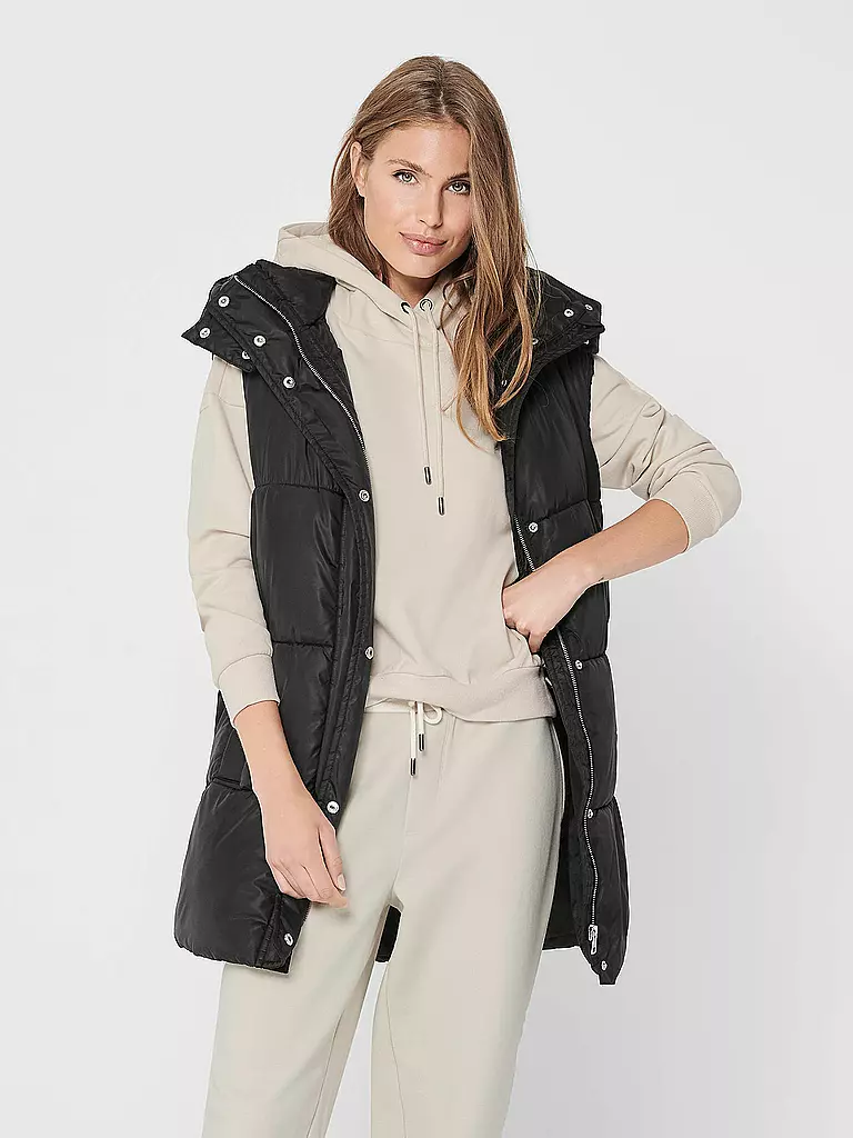 ONLY | Steppgilet ONLDEMY  | schwarz