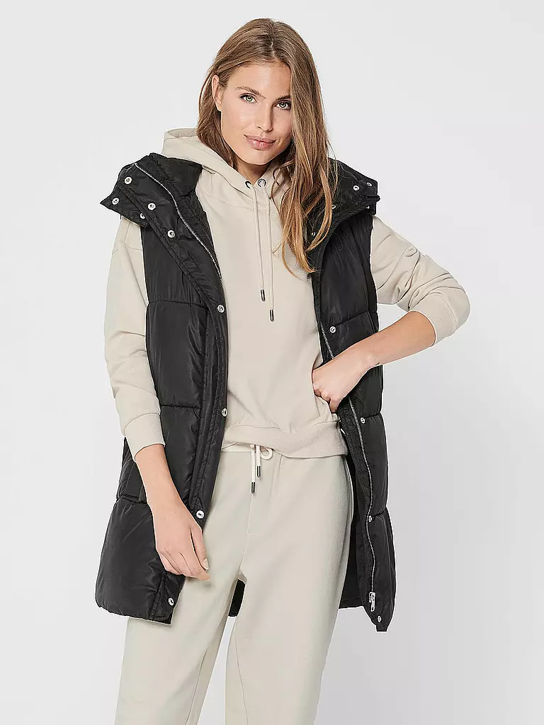 ONLY | Steppgilet ONLDEMY  | schwarz