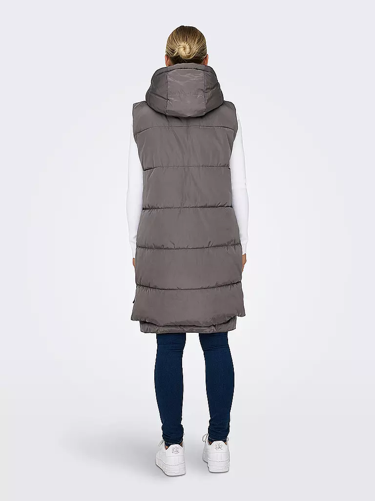 ONLY | Steppgilet ONLNEWNORA | grau