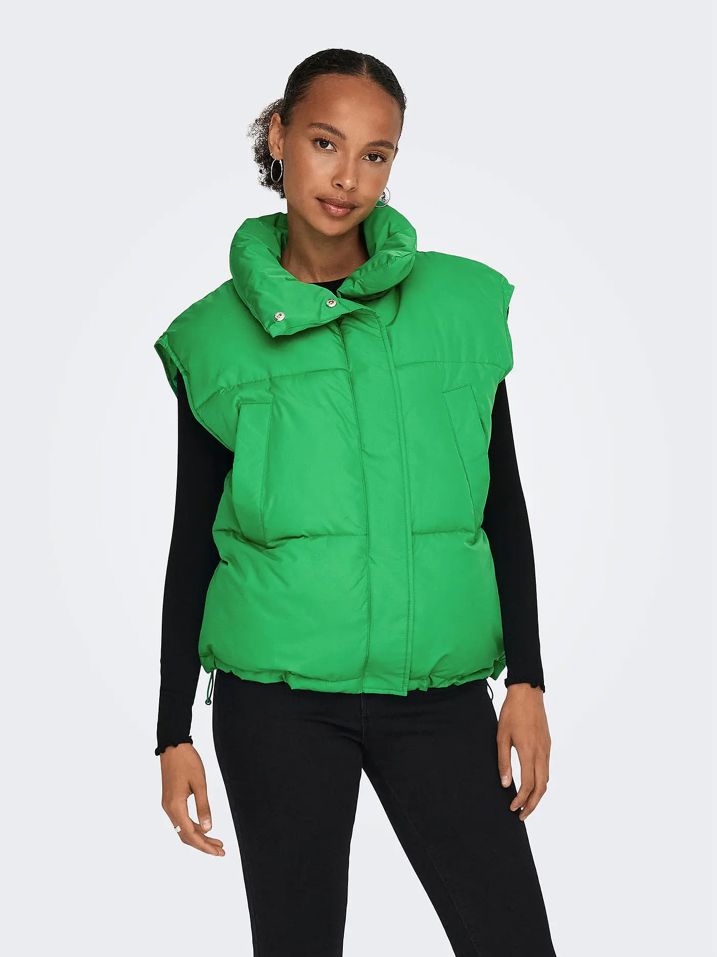 ONLY | Steppgilet ONLTENNA | grün
