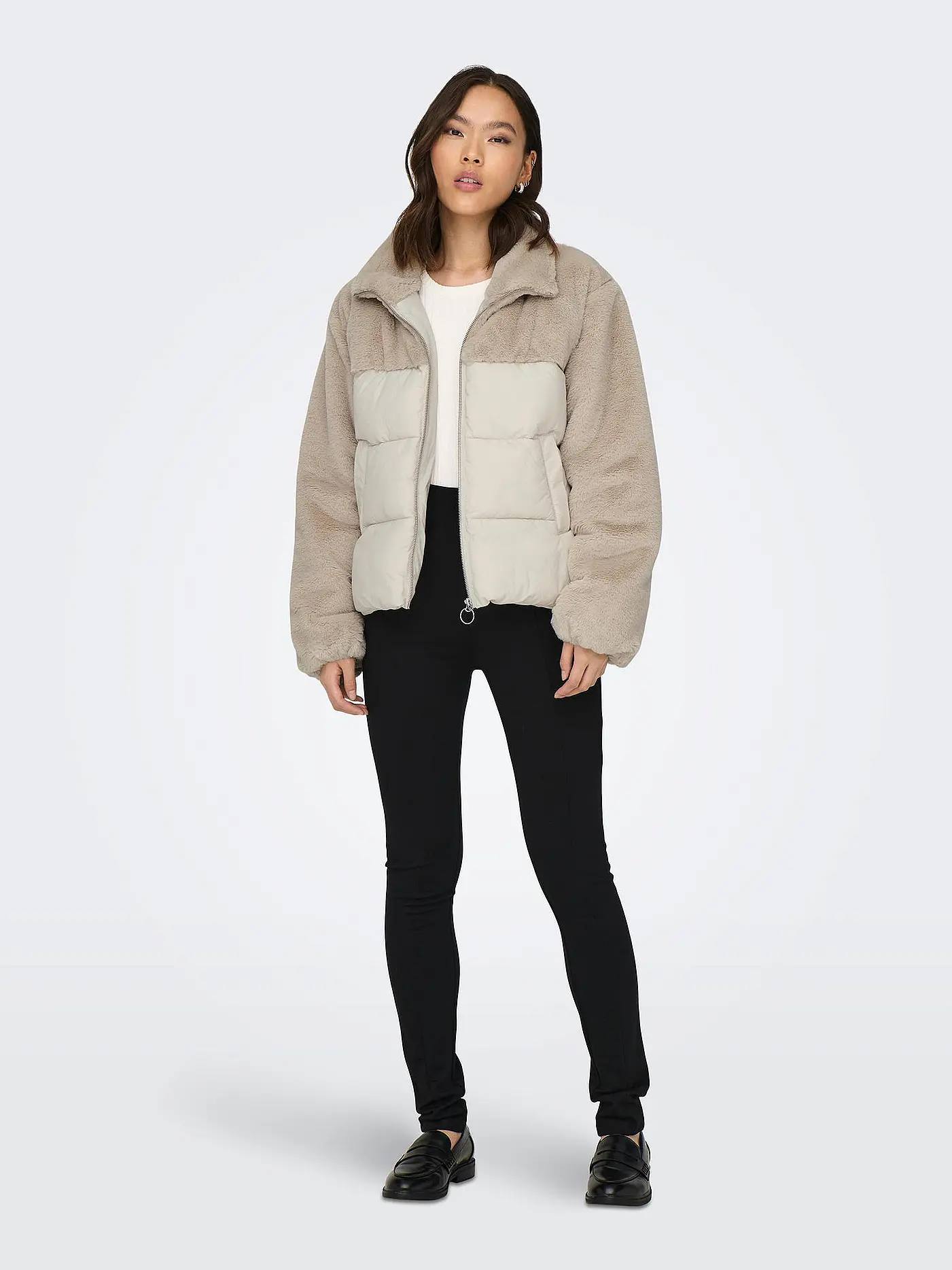 ONLY | Steppjacke ONLWANJA | creme
