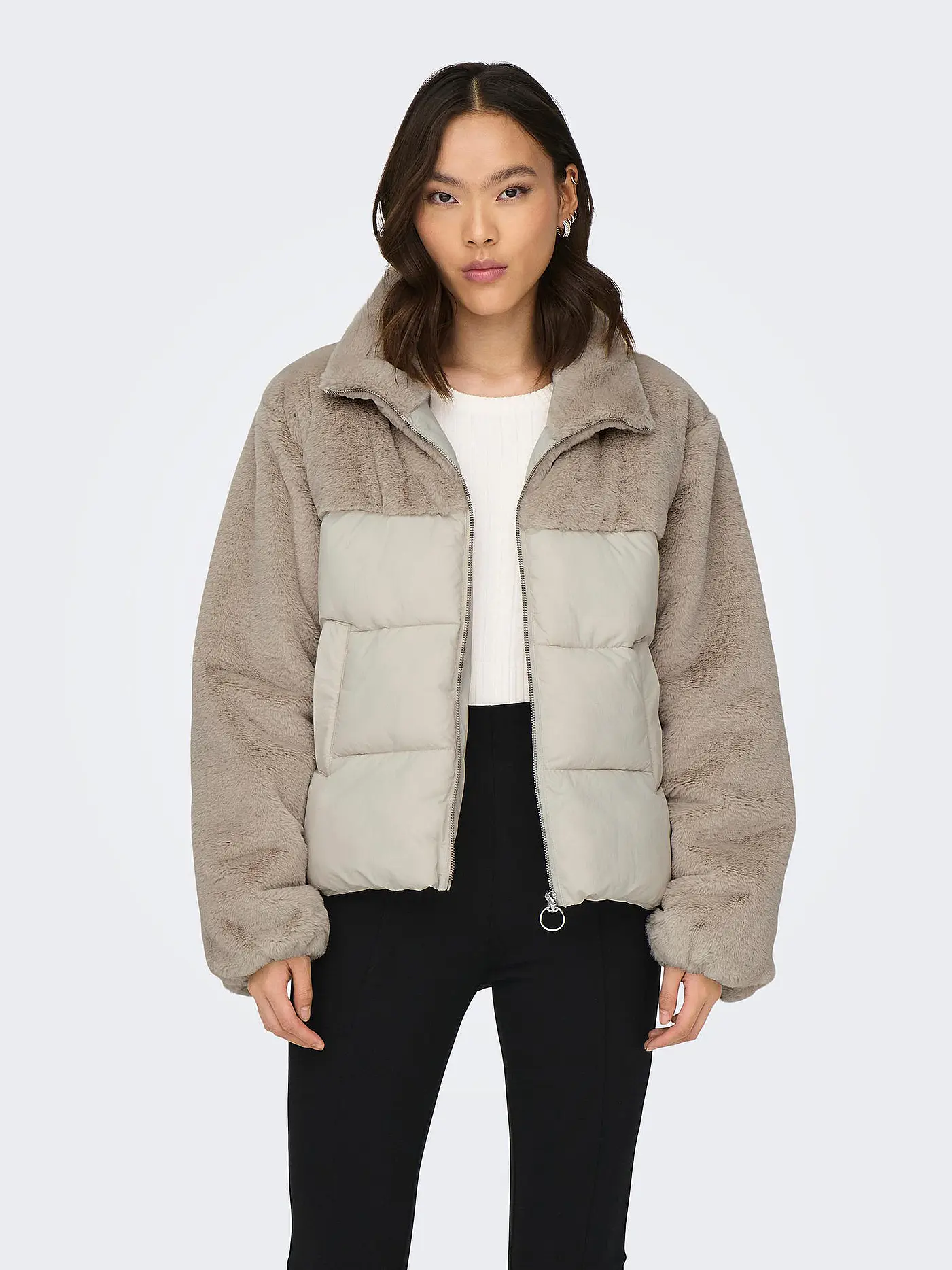 ONLY | Steppjacke ONLWANJA | creme