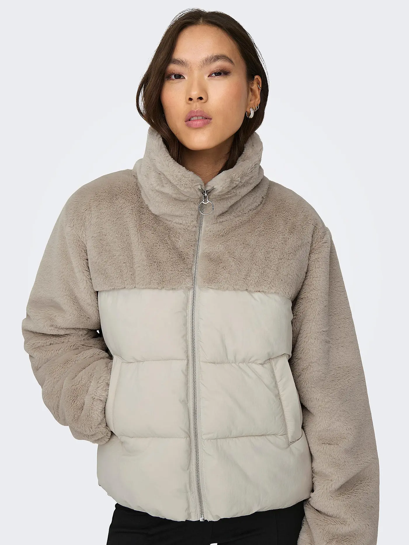 ONLY | Steppjacke ONLWANJA | creme