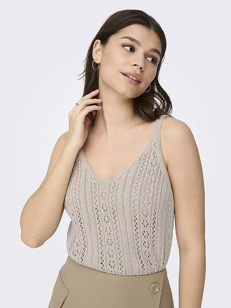 ONLY | Stricktop ONLLYZET LIFE | creme