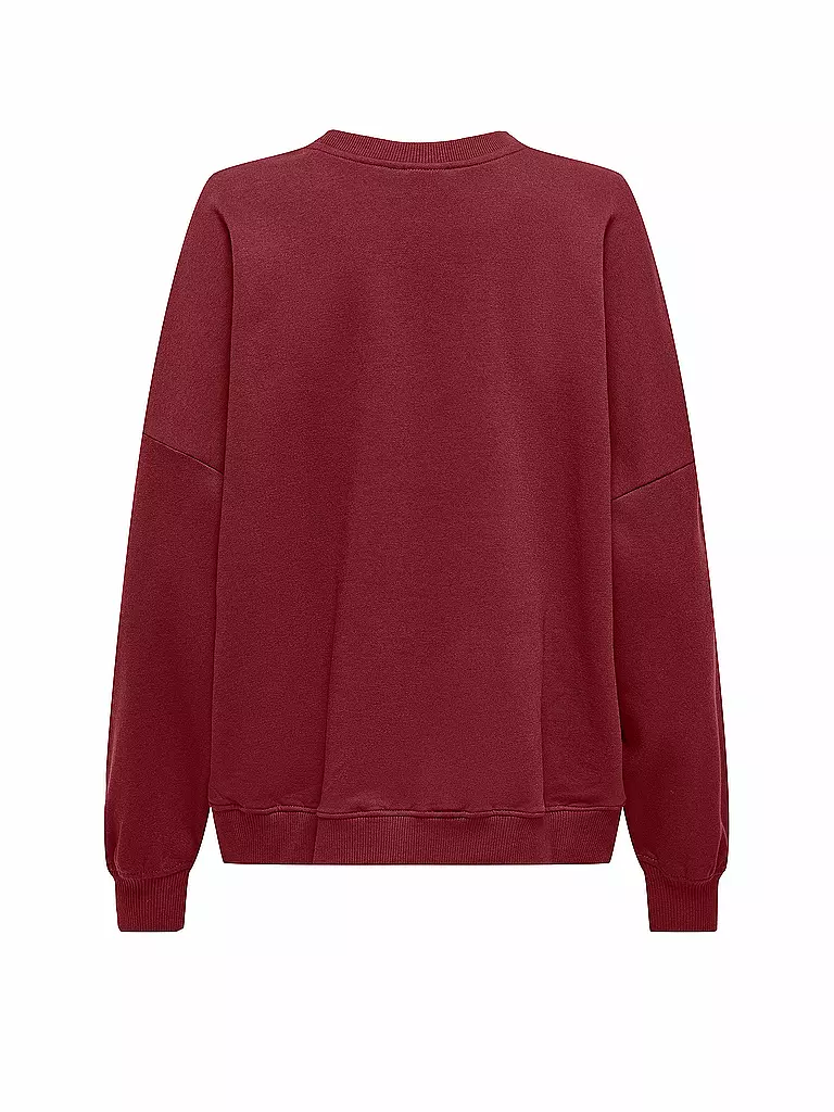 ONLY | Sweater ONLBILA | dunkelrot
