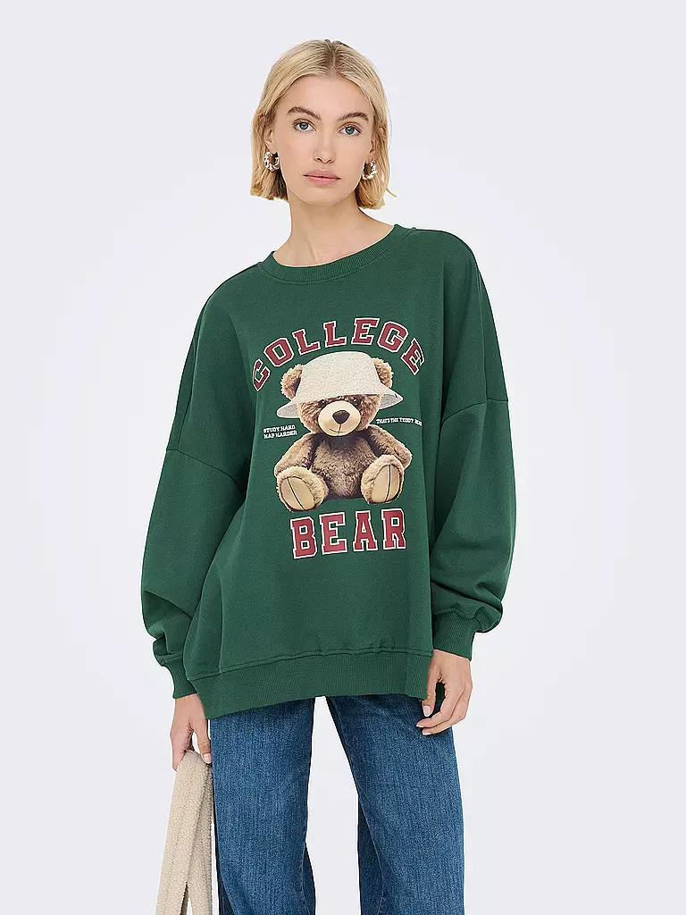 ONLY | Sweater ONLBILA | dunkelgrün